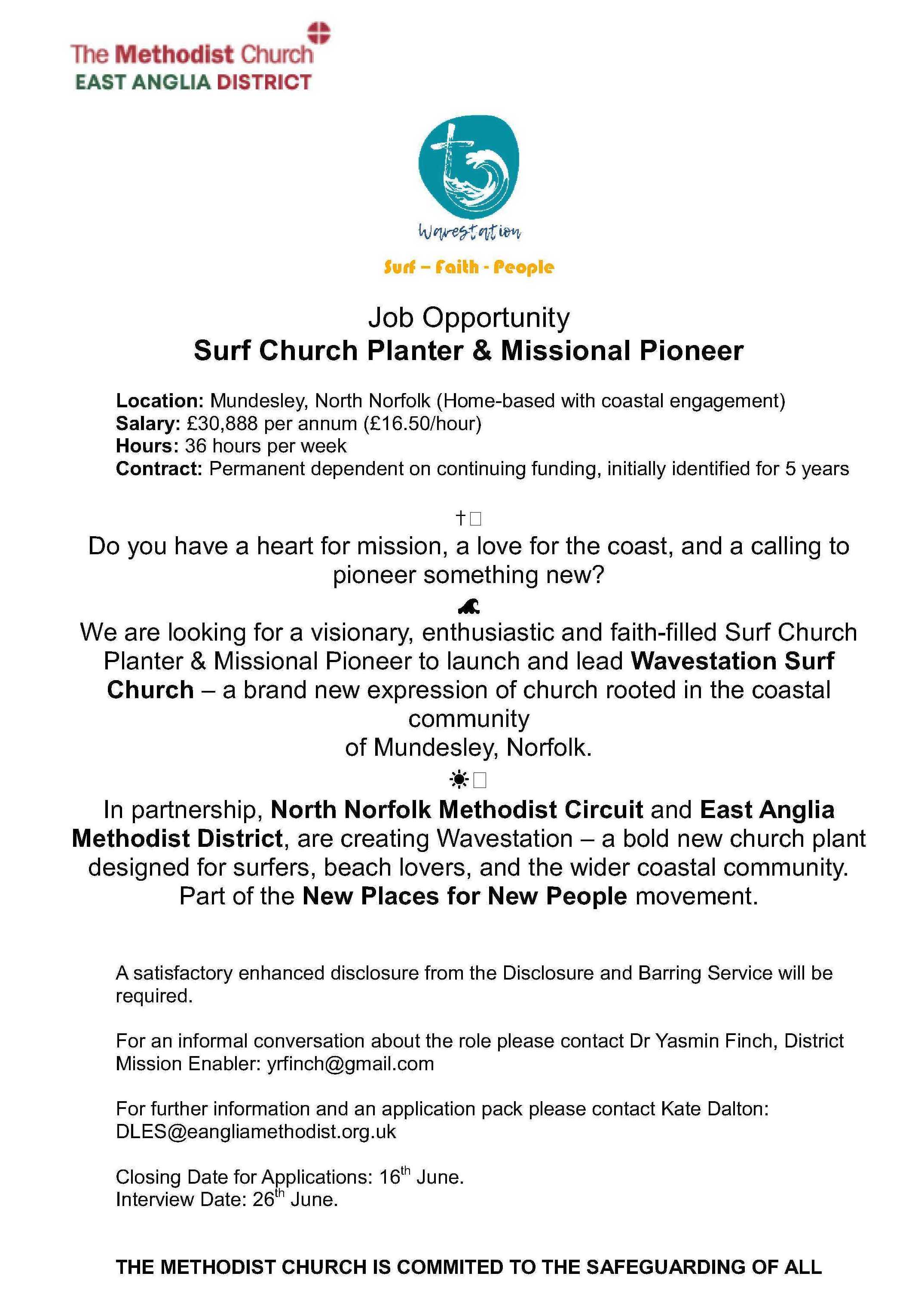 SURF CHURCH PLANTER
