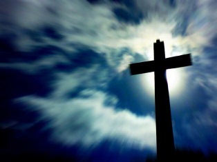 cross on hill